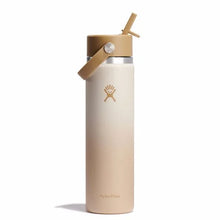 Load image into Gallery viewer, 24 oz Wide Mouth with Flex Straw Cap - Honey Ombré
