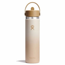Load image into Gallery viewer, 24 oz Wide Mouth with Flex Straw Cap - Honey Ombré
