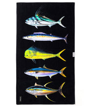 Load image into Gallery viewer, AMADEO BACHAR FISH STACK BEACH ECO TOWEL
