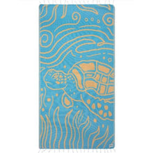 Load image into Gallery viewer, SAND CLOUD SANDY THE TURTLE BEACH TOWEL
