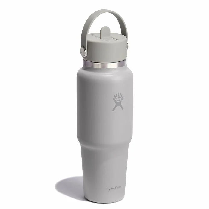 40oz Wide Mouth Travel Bottle with Flex Straw Cap Tonal Birch