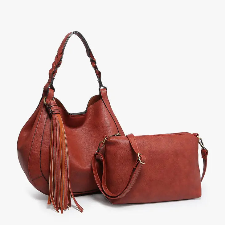 Eloise Tassle Tote 2 in 1