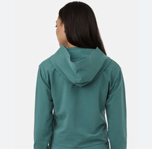 Load image into Gallery viewer, French Terry Crop Hoodie North Sea
