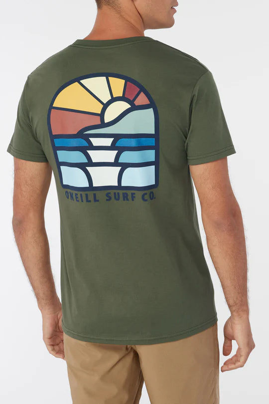 Stained Glass T Olive